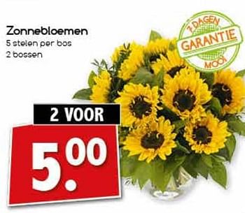 Aanbiedingen Zonnebloemen - Huismerk - Agrimarkt - Geldig van 26/06/2017 tot 01/07/2017 bij Agrimarkt