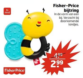 Aanbiedingen Fisher-price bijtring - Fisher-Price - Geldig van 27/06/2017 tot 02/07/2017 bij Trekpleister