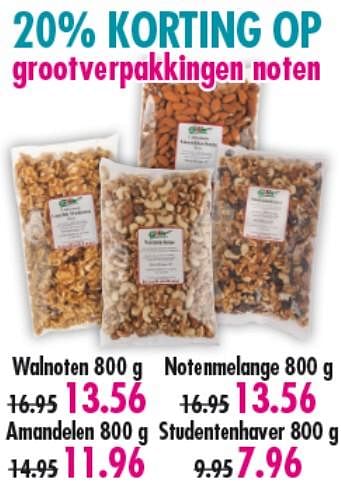 Aanbiedingen walnoten - Huismerk - Gezond &amp; Wel - Geldig van 26/06/2017 tot 02/07/2017 bij Gezond & Wel