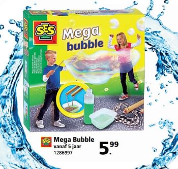 Aanbiedingen Mega bubble - SES - Geldig van 26/06/2017 tot 30/07/2017 bij Intertoys
