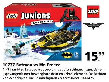 Aanbiedingen Batman vs mr. freeze - Lego - Geldig van 26/06/2017 tot 30/07/2017 bij Intertoys