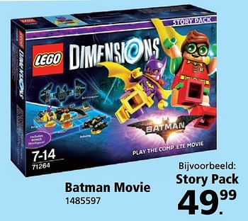 Aanbiedingen Batman movie - Lego - Geldig van 26/06/2017 tot 30/07/2017 bij Intertoys