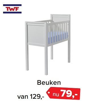Aanbiedingen Beuken - TWF - Geldig van 26/06/2017 tot 09/07/2017 bij Baby-Dump