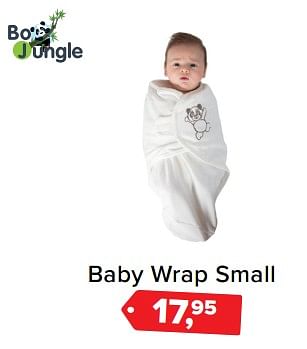 Aanbiedingen Baby wrap small - Bo Jungle - Geldig van 26/06/2017 tot 09/07/2017 bij Baby-Dump
