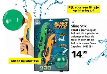 Aanbiedingen Sling stix - Huismerk - Intertoys - Geldig van 26/06/2017 tot 30/07/2017 bij Intertoys