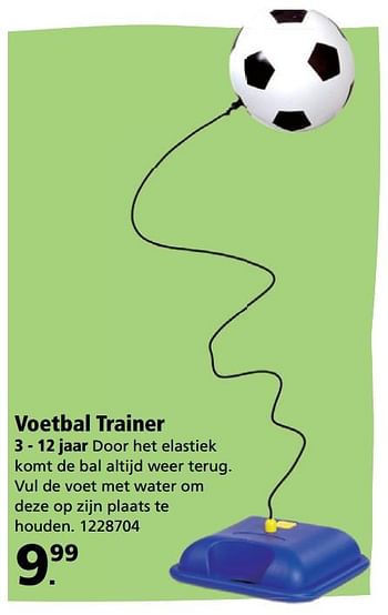 Aanbiedingen Voetbal trainer - Huismerk - Intertoys - Geldig van 26/06/2017 tot 30/07/2017 bij Intertoys