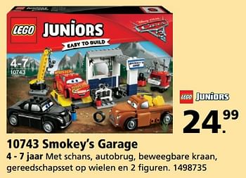 Aanbiedingen Smokey`s garage - Lego - Geldig van 26/06/2017 tot 30/07/2017 bij Intertoys