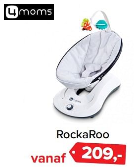 Aanbiedingen Rockaroo - 4Moms - Geldig van 26/06/2017 tot 09/07/2017 bij Baby-Dump