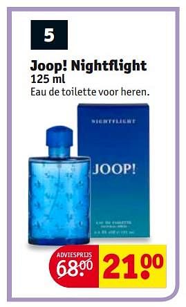 Aanbiedingen Joop! nightflight - Joop! - Geldig van 27/06/2017 tot 09/07/2017 bij Kruidvat