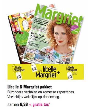 Aanbiedingen Libelle + margriet pakket - Huismerk - Primera - Geldig van 03/07/2017 tot 27/08/2017 bij Primera