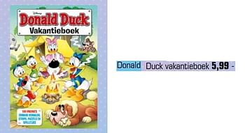 Aanbiedingen Donald duck vakantieboek - Huismerk - Primera - Geldig van 03/07/2017 tot 27/08/2017 bij Primera