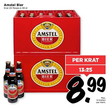 Aanbiedingen Amstel bier - Amstel - Geldig van 02/07/2017 tot 08/07/2017 bij Vomar