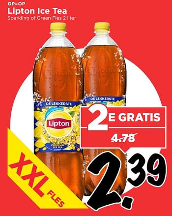 Aanbiedingen Lipton ice tea - Lipton - Geldig van 02/07/2017 tot 08/07/2017 bij Vomar