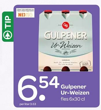 Aanbiedingen Gulpener ur-weizen - Gulpener - Geldig van 27/06/2017 tot 12/07/2017 bij Spar