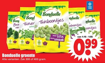 Aanbiedingen Bonduelle groente - Bonduelle - Geldig van 02/07/2017 tot 08/07/2017 bij Lekker Doen
