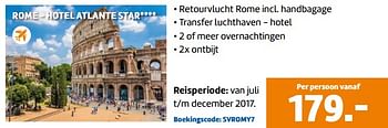 Aanbiedingen Rome - hotel atlante star - Huismerk - Lidl - Geldig van 01/07/2017 tot 31/08/2017 bij Lidl