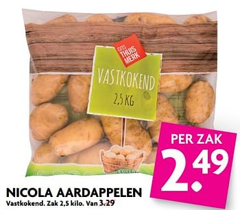 Aanbiedingen Nicola aardappelen - Huismerk - Deka Markt - Geldig van 02/07/2017 tot 08/07/2017 bij Deka Markt