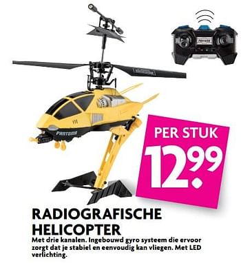Aanbiedingen Radiografische helicopter - Huismerk - Deka Markt - Geldig van 02/07/2017 tot 08/07/2017 bij Deka Markt