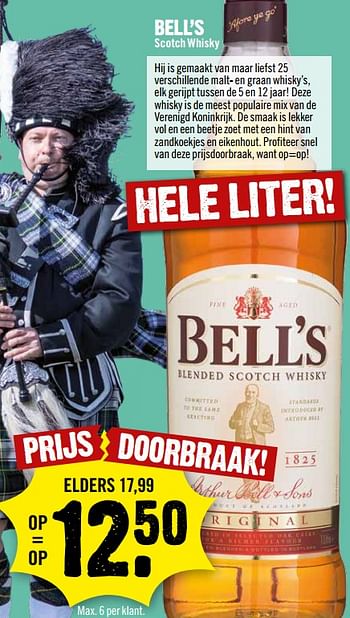 Aanbiedingen Bell - Bell - Geldig van 02/07/2017 tot 08/07/2017 bij Dirk III