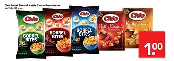 Aanbiedingen Chio borrel bites of kettle coated borrelnoten - Chio - Geldig van 02/07/2017 tot 08/07/2017 bij Deen Supermarkten