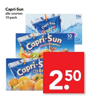 Aanbiedingen Capri-sun - Capri-Sun - Geldig van 02/07/2017 tot 08/07/2017 bij Deen Supermarkten