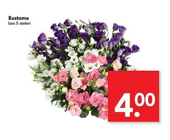 Aanbiedingen Eustoma - Huismerk deen supermarkt - Geldig van 02/07/2017 tot 08/07/2017 bij Deen Supermarkten