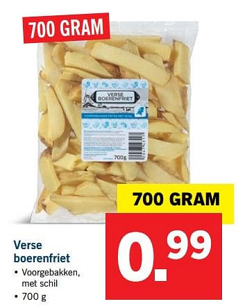 Aanbiedingen Verse boerenfriet - Huismerk - Lidl - Geldig van 02/07/2017 tot 09/07/2017 bij Lidl