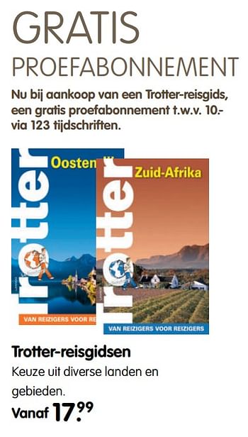 Aanbiedingen Trotter-reisgidsen keuze uit diverse landen en gebieden - Huismerk - ANWB - Geldig van 03/07/2017 tot 16/07/2017 bij ANWB