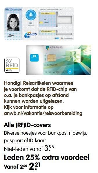 Aanbiedingen Alle rf id-covers - Huismerk - ANWB - Geldig van 03/07/2017 tot 16/07/2017 bij ANWB