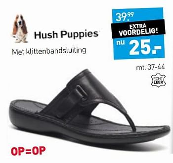 Aanbiedingen Schoenen - Hush Puppies - Geldig van 03/07/2017 tot 16/07/2017 bij Scapino