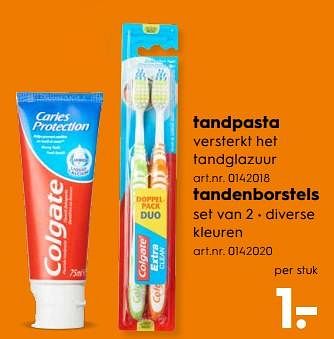 Aanbiedingen Tandpasta - Colgate - Geldig van 01/07/2017 tot 12/07/2017 bij Blokker