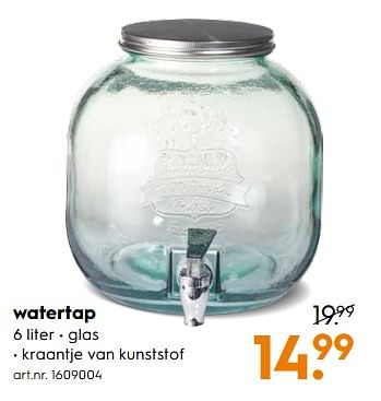 Aanbiedingen Watertap - Huismerk - Blokker - Geldig van 01/07/2017 tot 12/07/2017 bij Blokker
