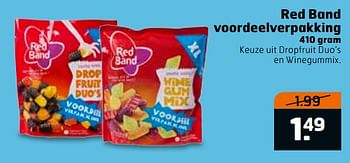 Aanbiedingen Red band voordeelverpakking - Red band - Geldig van 04/07/2017 tot 16/07/2017 bij Trekpleister