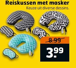 Aanbiedingen Reiskussen met masker - Huismerk - Trekpleister - Geldig van 04/07/2017 tot 16/07/2017 bij Trekpleister