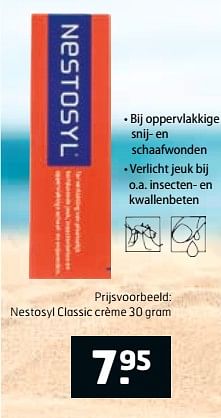 Aanbiedingen Nestosyl classic crème - Nestosyl - Geldig van 04/07/2017 tot 16/07/2017 bij Trekpleister
