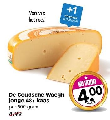 Aanbiedingen De goudsche waegh jonge 48+ kaas - De Goudsche Waegh - Geldig van 02/07/2017 tot 08/07/2017 bij Em-té