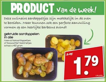 Aanbiedingen Gekruide aardappelen in olie - Huismerk - Agrimarkt - Geldig van 04/07/2017 tot 09/07/2017 bij Agrimarkt