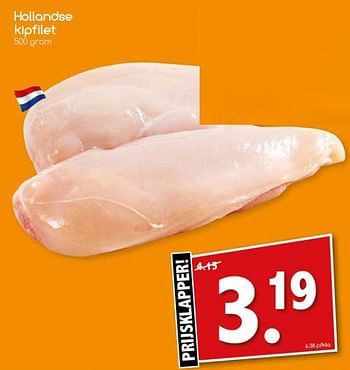 Aanbiedingen Hollandse kipfilet - Huismerk - Agrimarkt - Geldig van 04/07/2017 tot 09/07/2017 bij Agrimarkt