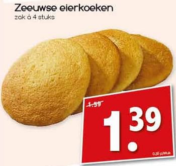 Aanbiedingen Zeeuwse eierkoeken - Huismerk - Agrimarkt - Geldig van 04/07/2017 tot 09/07/2017 bij Agrimarkt