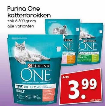 Aanbiedingen Purina one kattenbrokken - Purina - Geldig van 04/07/2017 tot 09/07/2017 bij Agrimarkt