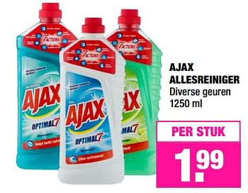 Aanbiedingen Ajax allesreiniger - Ajax - Geldig van 03/07/2017 tot 16/07/2017 bij Big Bazar