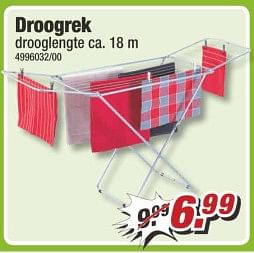 Aanbiedingen Droogrek - Huismerk - Poco - Geldig van 03/07/2017 tot 16/07/2017 bij Poco