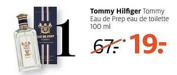 Aanbiedingen Tommy hilfiger tommy eau de prep eau de toilette - Tommy Hilfiger - Geldig van 03/07/2017 tot 16/07/2017 bij Etos