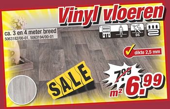 Aanbiedingen Vinyl vloeren - Huismerk - Poco - Geldig van 03/07/2017 tot 16/07/2017 bij Poco