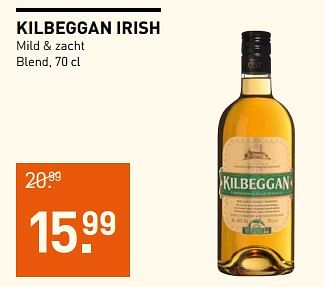 Aanbiedingen Kilbeggan irish - Kilbeggan - Geldig van 04/07/2017 tot 16/07/2017 bij Gall & Gall