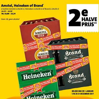 Aanbiedingen Amstel, heineken of brand - remote_pf_nl.BRAND - Geldig van 04/07/2017 tot 31/12/2017 bij Jumbo Supermarkten