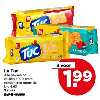 Aanbiedingen Lu tuc - Lu - Geldig van 09/07/2017 tot 15/07/2017 bij Plus