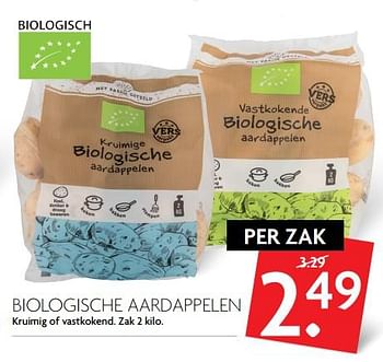Aanbiedingen Biologische aardappelen - Huismerk - Deka Markt - Geldig van 09/07/2017 tot 15/07/2017 bij Deka Markt