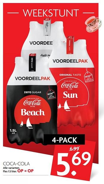 Aanbiedingen Coca-cola - Coca Cola - Geldig van 09/07/2017 tot 15/07/2017 bij Deka Markt