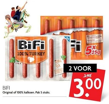 Aanbiedingen Bifi original - Bifi - Geldig van 09/07/2017 tot 15/07/2017 bij Deka Markt